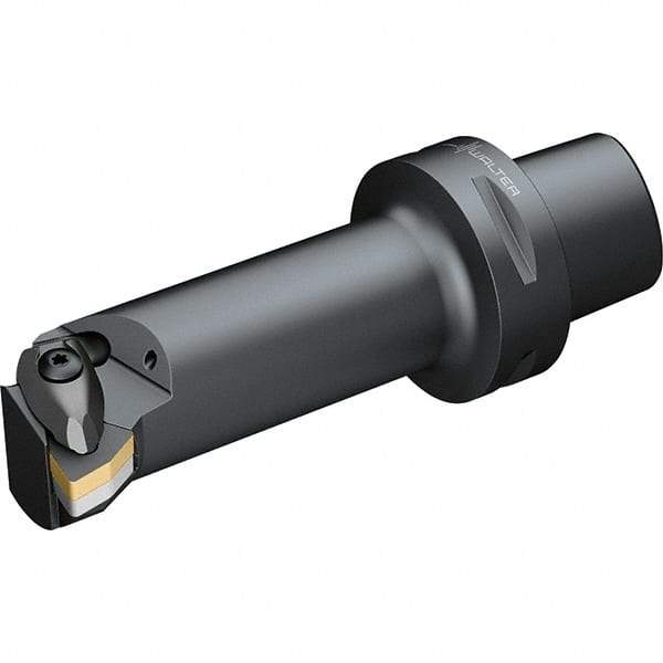 Walter - 33mm Min Bore Diam, 114mm OAL, 40mm Shank Diam, Indexable Boring Bar - Eagle Tool & Supply