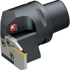 Walter - 0.827" Max Depth of Cut, Indexable Grooving Cutoff Toolholder - 24 Seat Size, Series NCLE-GX24-CAPTO - Eagle Tool & Supply