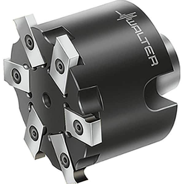 Walter - 63mm Cutter Diam, Indexable Slotting Cutter - Eagle Tool & Supply