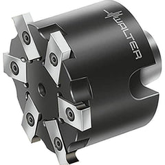 Walter - 63mm Cutter Diam, Indexable Slotting Cutter - Eagle Tool & Supply