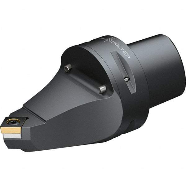 Walter - 95° Lead Angle, Indexable Turning Toolholder - 128mm OAL, Series SCMC-CAPTO-AUSSEN - Eagle Tool & Supply