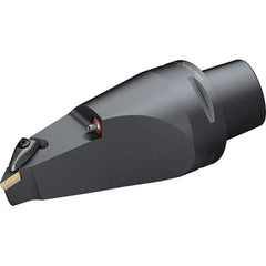 Walter - 95° Lead Angle, Indexable Turning Toolholder - 208mm OAL, Series DVMN-CAPTO-AUSSEN - Eagle Tool & Supply