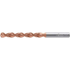 Walter-Titex - 19.5mm 130° High Speed Steel Jobber Drill - AlCrN Finish, Right Hand Cut, 205mm OAL - Eagle Tool & Supply