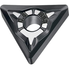 Walter - TNMG MS3 Grade WSM01 Turning Insert - TiAlN+Al2O3+(ZrN) Finish, 60° Triangle, 12.7mm Inscr Circle, 4.76mm Thick, 0.4mm Corner Radius - Eagle Tool & Supply