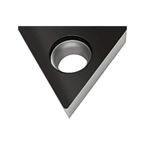 Walter - TPMW RK6 Grade WKK20S Turning Insert - TiCN+Al2O3+(TiCN) Finish, 60° Triangle, 6.35mm Inscr Circle, 2.38mm Thick, 0.4mm Corner Radius - Eagle Tool & Supply