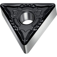 Walter - TNMG NMS Grade WSM20S Turning Insert - TiAlN+Al2O3+(Al) Finish, 60° Triangle, 9.53mm Inscr Circle, 4.76mm Thick, 0.4mm Corner Radius - Eagle Tool & Supply