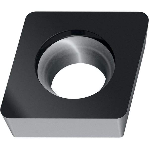Walter - CPMW RK6 Grade WKK20S Turning Insert - TiCN+Al2O3+(TiCN) Finish, 80° Rhombic, 6.35mm Inscr Circle, 2.38mm Thick, 0.4mm Corner Radius - Eagle Tool & Supply