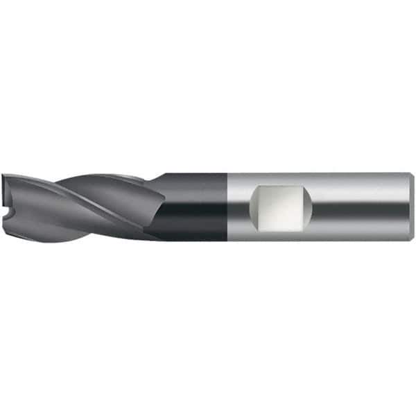 Walter-Prototyp - 3.8mm, 5mm LOC, 6mm Shank Diam, 54mm OAL, 3 Flute, Solid Carbide Square End Mill - TiAlN Finish, 30° Helix, Right Hand Cut, Right Hand Flute, Series MC716-W-3-A - Eagle Tool & Supply