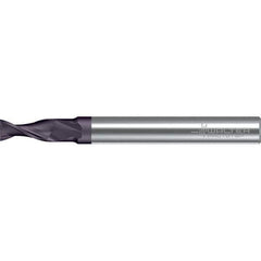 Walter-Prototyp - 7mm, 13mm LOC, 8mm Shank Diam, 63mm OAL, 2 Flute, Solid Carbide Square End Mill - TiAlN Finish, 30° Helix, Right Hand Cut, Right Hand Flute, Series MC216-A-2-B - Eagle Tool & Supply