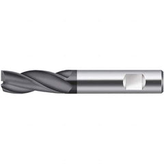 Walter-Prototyp - 9mm, 16mm LOC, 10mm Shank Diam, 72mm OAL, 3 Flute, Solid Carbide Square End Mill - TiCN Finish, 30° Helix, Right Hand Cut, Right Hand Flute, Series H3127116 - Eagle Tool & Supply