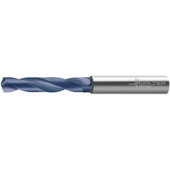 Walter-Titex - 17.8mm 140° Solid Carbide Screw Machine Drill Bit - Right Hand Cut, 73mm Flute Length, 123mm OAL - Eagle Tool & Supply