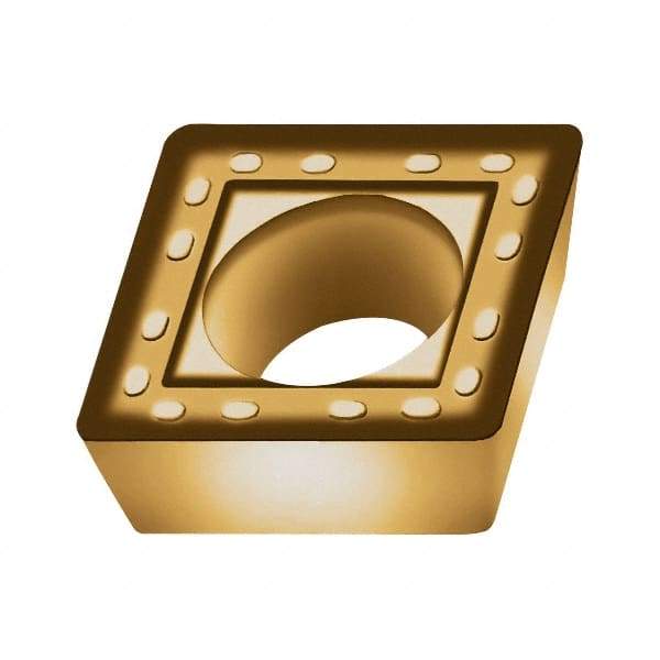 Walter - F55 Grade WKP25S Milling Insert - 3.18mm Thick, 6.35mm Inscribed Circle, 0.4mm Corner Radius - Eagle Tool & Supply