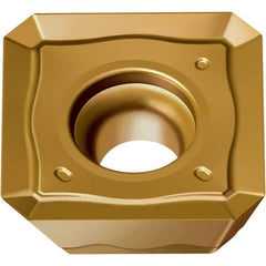 Walter - F57 Grade WKP35G Milling Insert - 3.97mm Thick, 9.52mm Inscribed Circle, 0.3mm Corner Radius - Eagle Tool & Supply