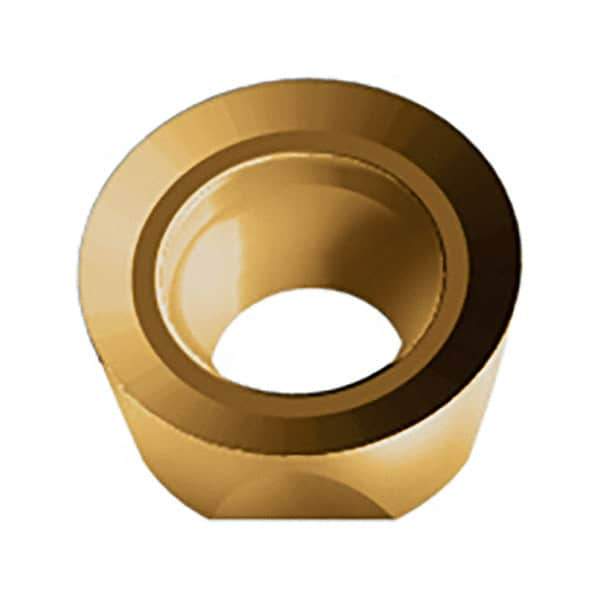 Walter - D57 Grade WSM45X Milling Insert - 3.97mm Thick, 10mm Inscribed Circle, 5mm Corner Radius - Eagle Tool & Supply