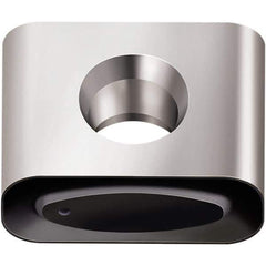 Walter - D57 Grade WKP25S Milling Insert - 5.5mm Thick, 0.8mm Corner Radius - Eagle Tool & Supply