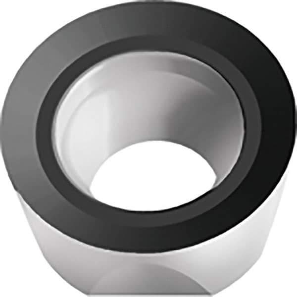 Walter - G77 Grade WSP45S Milling Insert - 7.94mm Thick, 25mm Inscribed Circle, 12.7mm Corner Radius - Eagle Tool & Supply