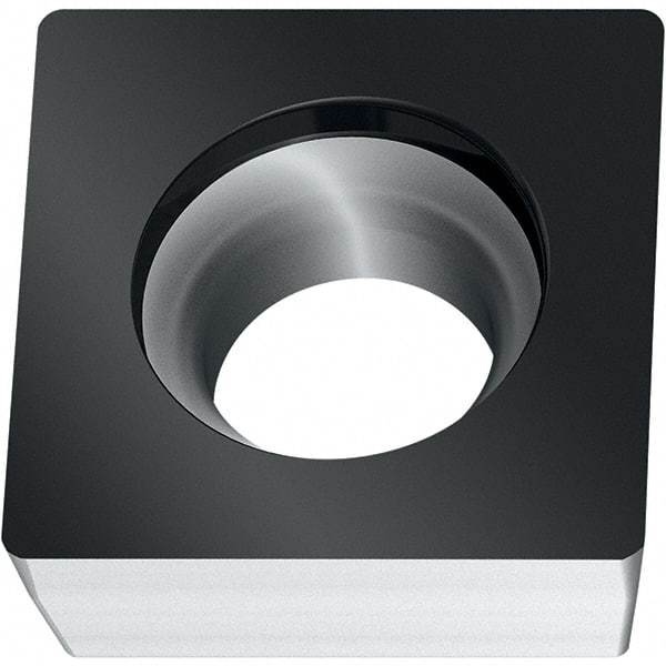 Walter - SCMW RK6 Grade WKK10S Turning Insert - TiCN+Al2O3+(TiCN) Finish, 90° Square, 9.53mm Inscr Circle, 3.97mm Thick, 0.8mm Corner Radius - Eagle Tool & Supply