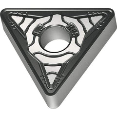 Walter - TNMG RP5 Grade WPP20S Turning Insert - TiCN+Al2O3+(TiCN) Finish, 60° Triangle, 19.05mm Inscr Circle, 9.53mm Thick, 2.4mm Corner Radius - Eagle Tool & Supply