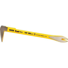 Stanley - Pry Bars Tool Type: Pry Bar Overall Length Range: Less than 12" - Eagle Tool & Supply