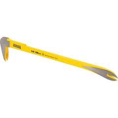 Stanley - Pry Bars Tool Type: Pry Bar Overall Length Range: 12" - 24.9" - Eagle Tool & Supply