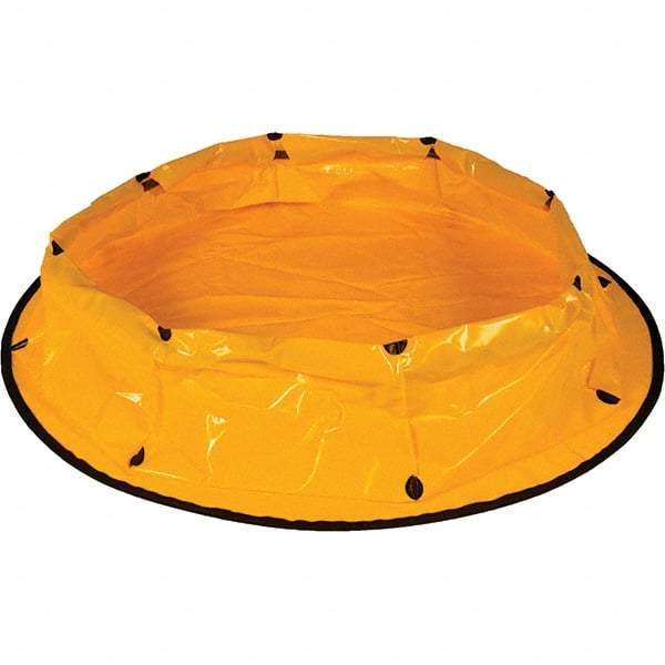 UltraTech - 100 Gal 10 oz Polyethylene Pop-Up Pool, Sprung Steel - 1' High x 64-1/2" Long - Eagle Tool & Supply