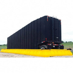 UltraTech - 14,336 Gal Polyethylene Containment Berm System - 3' High x 55' Wide x 11" Long - Eagle Tool & Supply