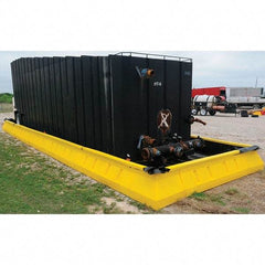 UltraTech - 3,978 Gal Polyethylene Containment Berm System - 1' High x 49' Wide x 10" Long - Eagle Tool & Supply