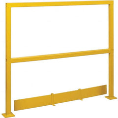 Hand Rail: Yellow, Steel 48″ Long, 42″ High