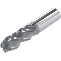 Niagara Cutter - 3/4", 4 Flute, Solid Carbide, 1/4" Corner Radius End Mill - 5" OAL, 30° Helix, Right Hand Flute, 2-1/4" LOC, Right Hand Cut - Eagle Tool & Supply