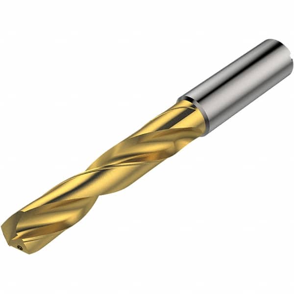 Seco - 8.1mm 140° Solid Carbide Jobber Drill - Eagle Tool & Supply