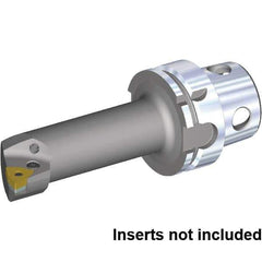 Kennametal - Left Hand Cut, 32mm Min Bore Diam, Size KM4X63 Steel Modular Boring Cutting Unit Head - 88.33mm Max Bore Depth, Through Coolant, Compatible with WN.. 432, WN.. 080408 - Eagle Tool & Supply