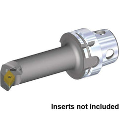Kennametal - Right Hand Cut, 32mm Min Bore Diam, Size KM4X63 Steel Modular Boring Cutting Unit Head - 88.33mm Max Bore Depth, Through Coolant, Compatible with DN.. 110408, DN.. 332 - Eagle Tool & Supply