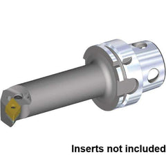 Kennametal - Left Hand Cut, 40mm Min Bore Diam, Size KM4X63 Steel Modular Boring Cutting Unit Head - 112.27mm Max Bore Depth, Through Coolant, Compatible with DN.. 442, DN.. 150608 - Eagle Tool & Supply