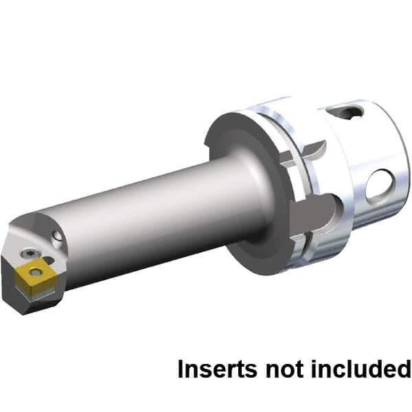 Kennametal - Right Hand Cut, 63mm Min Bore Diam, Size KM4X63 Steel Modular Boring Cutting Unit Head - 144.05mm Max Bore Depth, Through Coolant, Compatible with CN.. 432, CN.. 120408 - Eagle Tool & Supply