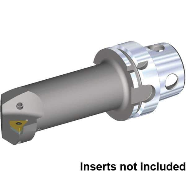 Kennametal - Left Hand Cut, 50mm Min Bore Diam, Size KM4X63 Steel Modular Boring Cutting Unit Head - 114.05mm Max Bore Depth, Through Coolant, Compatible with TC.. 16T308, TC.. 3252 - Eagle Tool & Supply