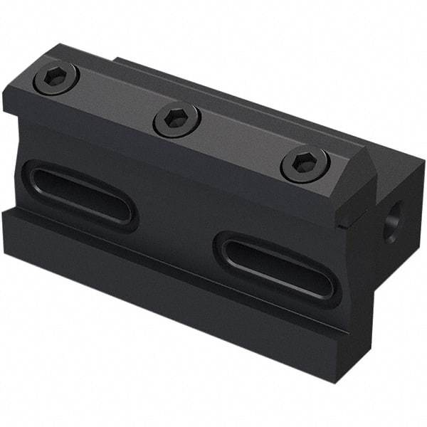 Seco - Tool Block Style 150.10-JETI, 16mm Blade Height, 95mm OAL, 95mm OAH, Indexable Cutoff Blade Tool Block - 16mm Shank Height, 16mm Shank Width, Reversible, Through Coolant, Series Jeti - Eagle Tool & Supply