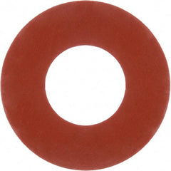 Value Collection - 3" Pipe, 3-1/2" ID x 5-3/8" OD Flange Gasket - Silicone Rubber, Red, 1/8" Thick - Eagle Tool & Supply