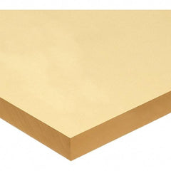 Value Collection - 1/8" Thick x 3/4" Wide x 120" Long, Plain Polyurethane Strip - Stock Length, 60 Shore A Durometer, -20 to 180°F, Amber - Eagle Tool & Supply