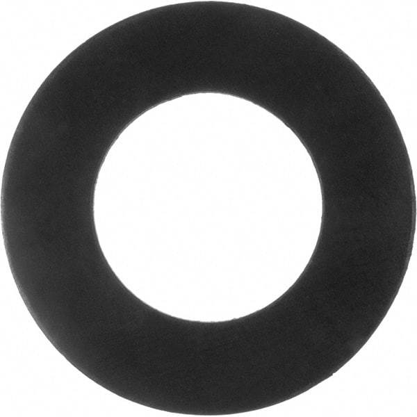 Value Collection - 4-1/2" Pipe, 5" ID x 7" OD Flange Gasket - Viton Rubber, Black, 1/16" Thick - Eagle Tool & Supply
