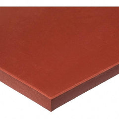 Value Collection - 1/16" Thick x 120" Long, High Temp Adhesive Silicone Strip - Stock Length, 60 Shore A Durometer, -60 to 400°F, Red - Eagle Tool & Supply