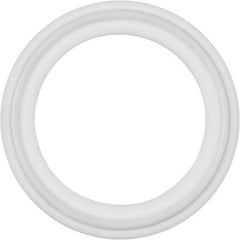 Value Collection - 6", Clamp Style, Sanitary Teflon Pipe Gasket - Tube OD Connection - Eagle Tool & Supply