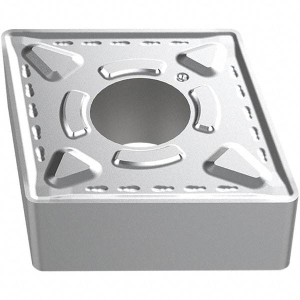 Seco - CNMG542 M6 Grade TP1501 Carbide Turning Insert - Ti(C/N)/Al2O3/TiN Finish, Parallelogram, 0.63" Inscr Circle, 1/4" Thick, 0.03" Corner Radius - Eagle Tool & Supply