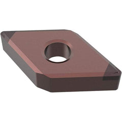 Seco - DNGM150412 Grade CH2540 PCBN Turning Insert - TiSiN Finish, Diamond, 1/2" Inscr Circle, 4.76mm Thick, 0.05" Corner Radius - Eagle Tool & Supply