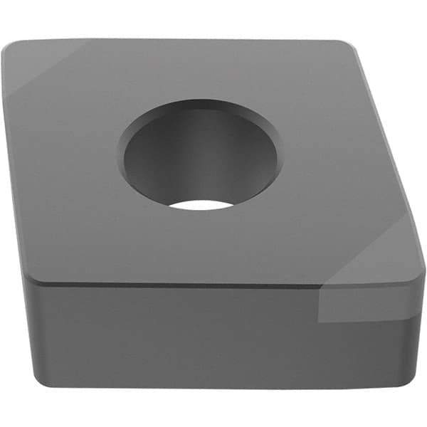 Seco - CNGA433 Grade CBN060K PCBN Turning Insert - TiAlN/TiSiN Finish, Parallelogram, 1/2" Inscr Circle, 4.76mm Thick, 0.03" Corner Radius - Eagle Tool & Supply