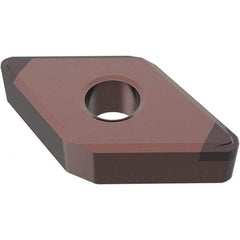 Seco - DNGM150408 Grade CH2540 PCBN Turning Insert - TiSiN Finish, Diamond, 1/2" Inscr Circle, 4.76mm Thick, 0.03" Corner Radius - Eagle Tool & Supply