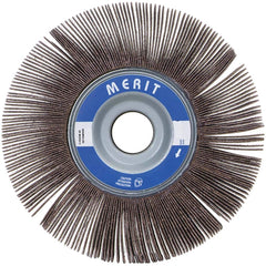 Norton - 6 x 3" 120 Grit Aluminum Oxide Unmounted Flap Wheel - Eagle Tool & Supply