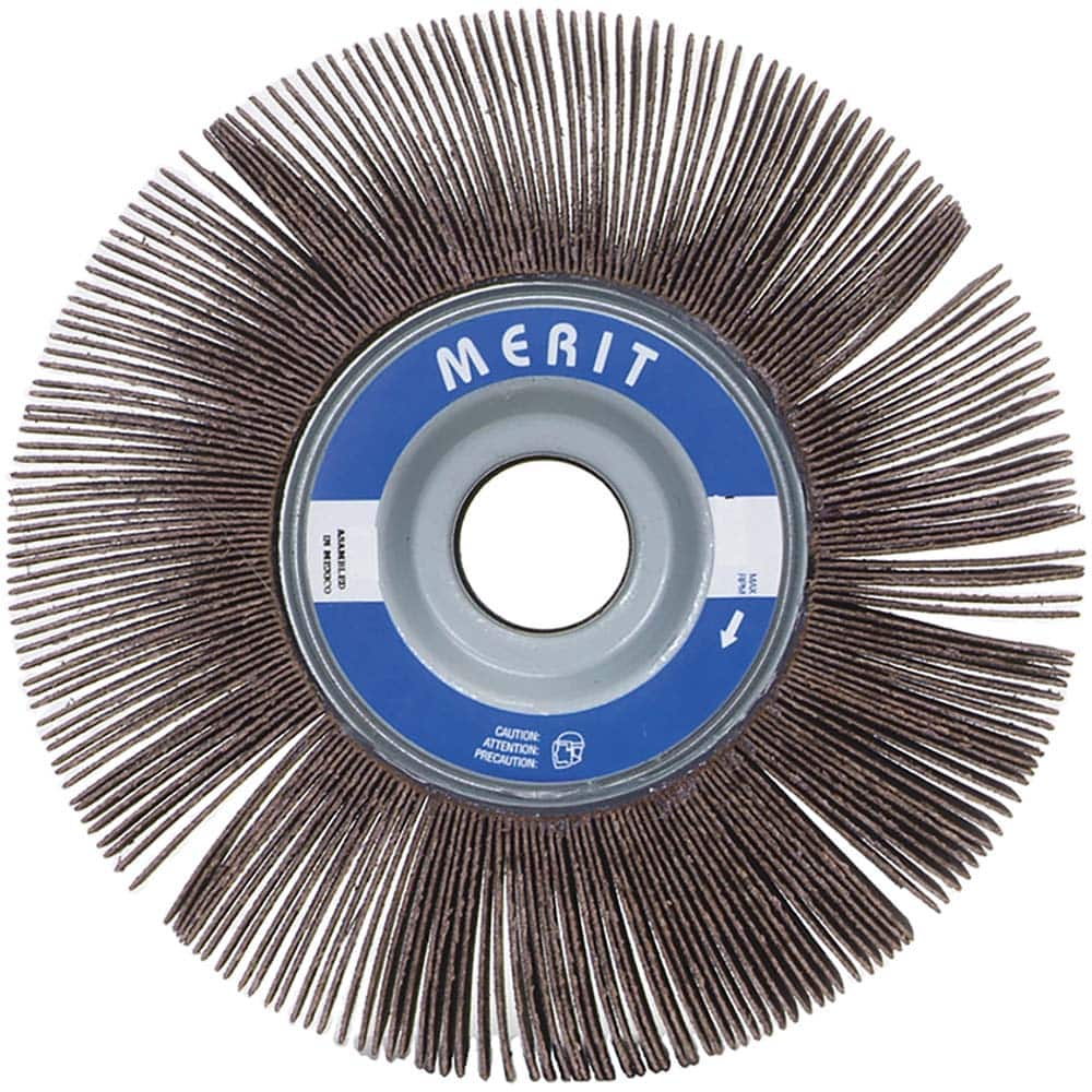 Norton - 6 x 1" 40 Grit Aluminum Oxide Unmounted Flap Wheel - Eagle Tool & Supply