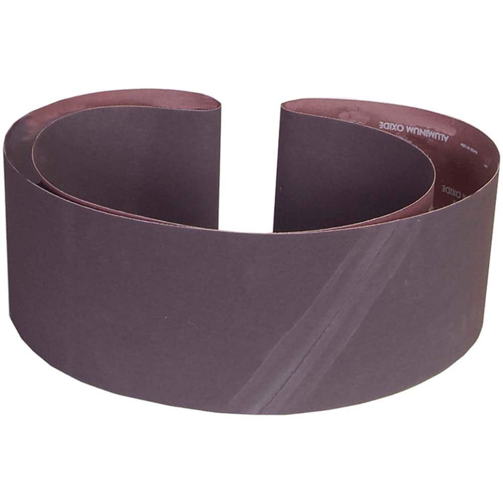 Norton - 6" Wide x 108" OAL, 80 Grit, Aluminum Oxide Abrasive Belt - Eagle Tool & Supply