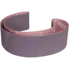 Norton - 6" Wide x 89" OAL, 60 Grit, Aluminum Oxide Abrasive Belt - Eagle Tool & Supply