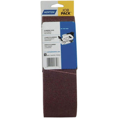 Norton - 3" Wide x 24" OAL, 50 Grit, Aluminum Oxide Abrasive Belt - Eagle Tool & Supply